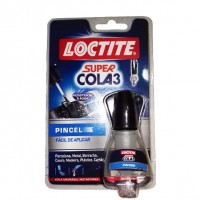 Loctite Super cola 3 com pincel de aplicar