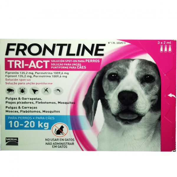 Frontline tri-act 10-20 Kg