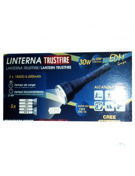 Lanterna LED Trustfire EDM 30W