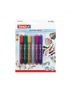 Tesa® Cola colorida com purpurinas