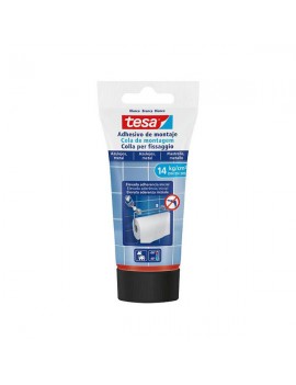 Tesa® Cola de montagem para azulejos e metal 14 kg/cm2 (DIN EN 205)