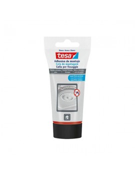 Tesa® Cola de montagem para parede pintada e estuque 10kg/cm2 (DIN EN 205)