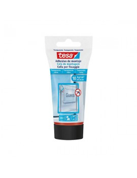 Tesa® Cola de montagem para superfícies transparentes e vidro 10kg/cm2 (DIN EN 205)