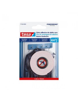 Tesa® Fita de montagem bi-adesiva para azulejos e metal 100 kg/m