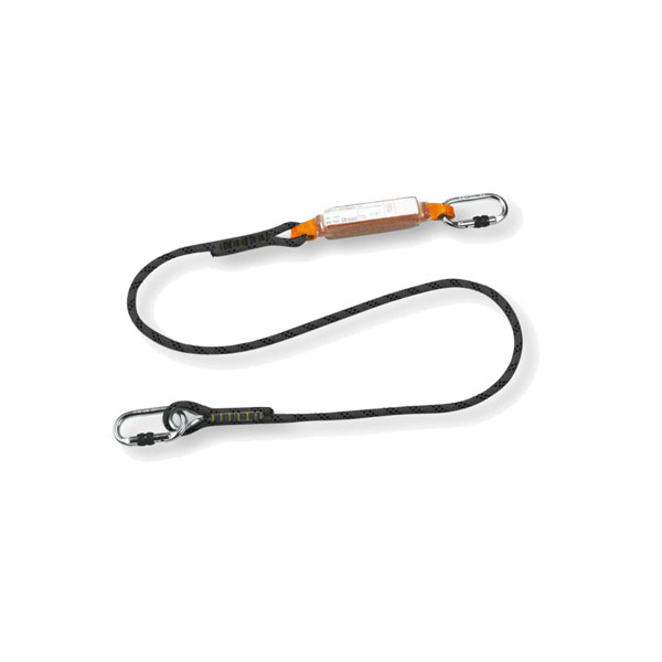 Cordão de proteção contra quedas com um conector