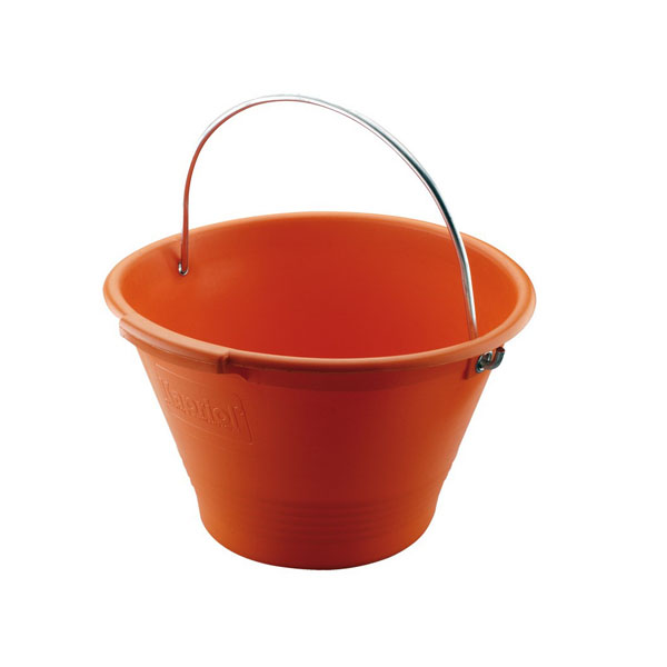 Balde de Plástico Laranja