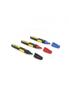 Marcadores Fatmax® Ponta Fina Cor Preto, Vermelho e Azul