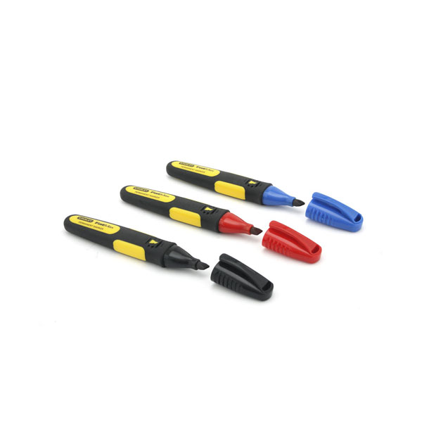Marcadores Fatmax® Ponta em Bisel Cor Negro, Vermelho e Azul
