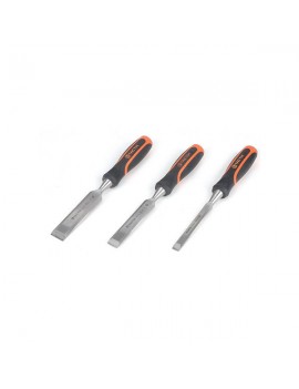 Conjunto de 3 peças de cinzel de madeira